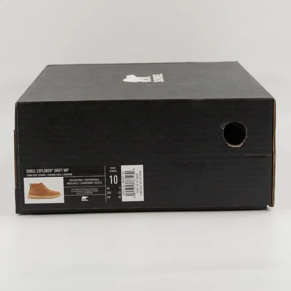 Sorel Men's Explorer Drift WP 'Tawny Buff / Ceramic' NM4807-253 size 8 - 14 - Picture 14 of 16